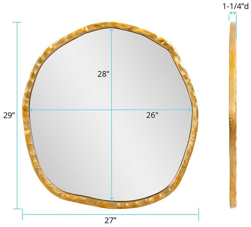 Howard Elliott Brass Abstract Cast Iron Framed 27"x29" Martine Wa