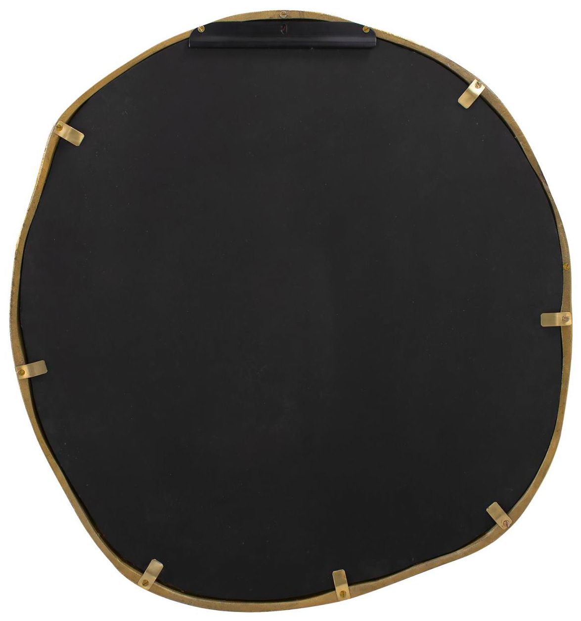 Howard Elliott Brass Abstract Cast Iron Framed 27"x29" Martine Wa