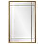 Howard Elliott Brass Rectangular 24"36" Chiverny French Panel Mir