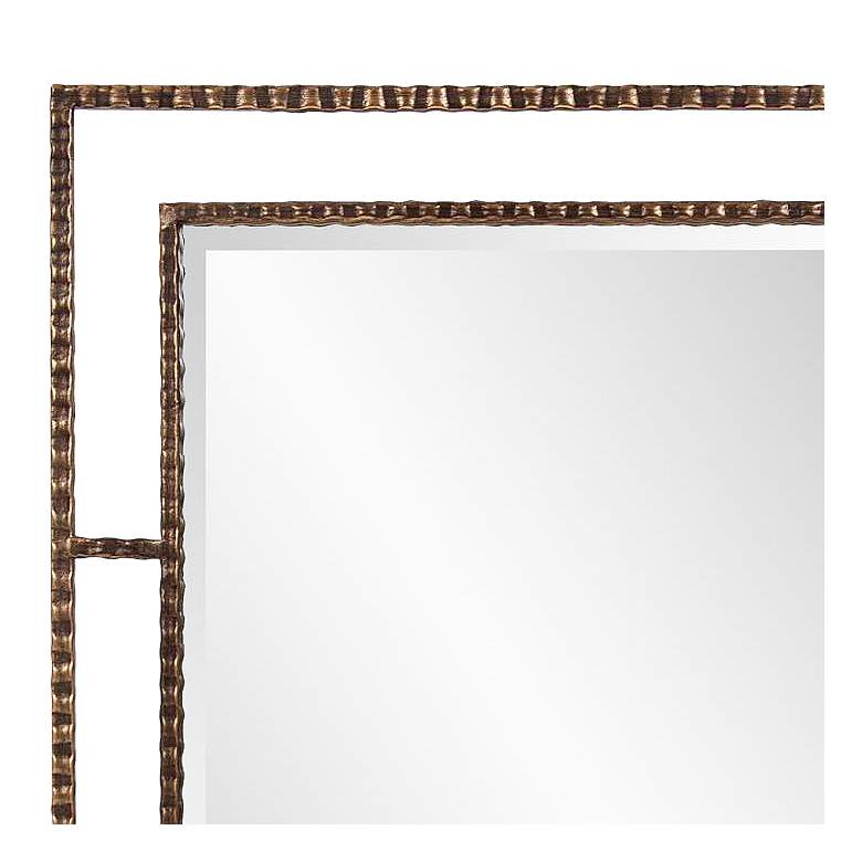 Image 4 Howard Elliott Bronze Rectangular 23"x33" Double Metal Framed Gav more views