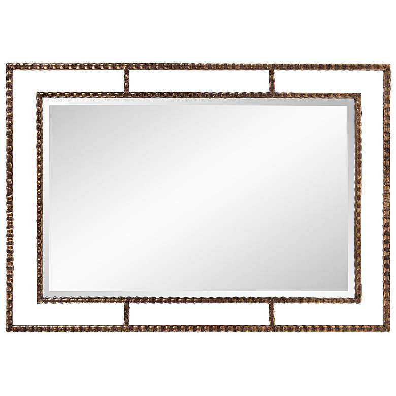 Image 7 Howard Elliott Bronze Rectangular 23"x33" Double Metal Framed Gav more views