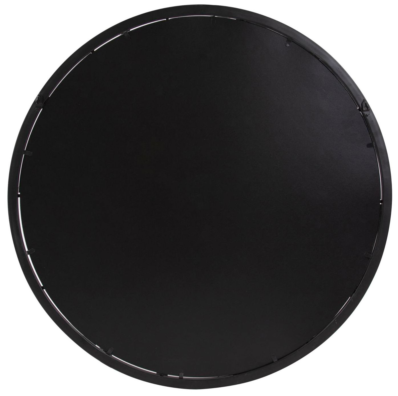 Image 6 Howard Elliott Bronze Round 36" Metal Framed Superior Windowpane Mirro more views