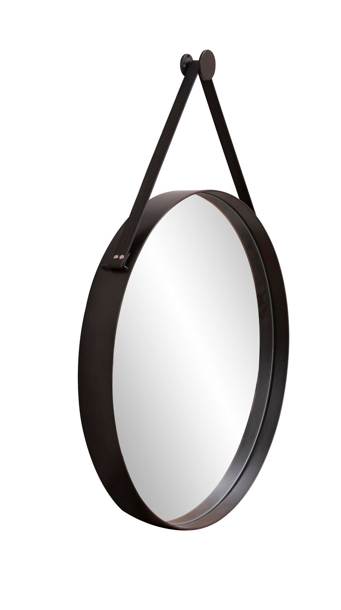 Image 3 Howard Elliott Brsuehd Black Round 23"x32" Metal Framed Huntley W more views