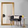 1_Howard Elliott Chandler Country Gold 46" x 82" Floor Mirror