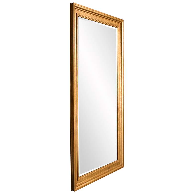 Image 4 Howard Elliott Chandler Country Gold 46" x 82" Floor Mirror more views