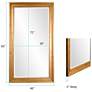 6_Howard Elliott Chandler Country Gold 46" x 82" Floor Mirror more views