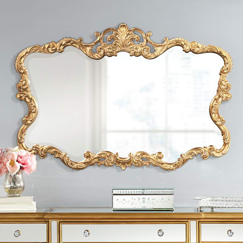 Image 1 Howard Elliott Collection 38 inch x 27 inch Talida Wall Mirror