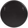 4_Howard Elliott Copenhagen 30" Brushed Black Round Wall Mirror more views