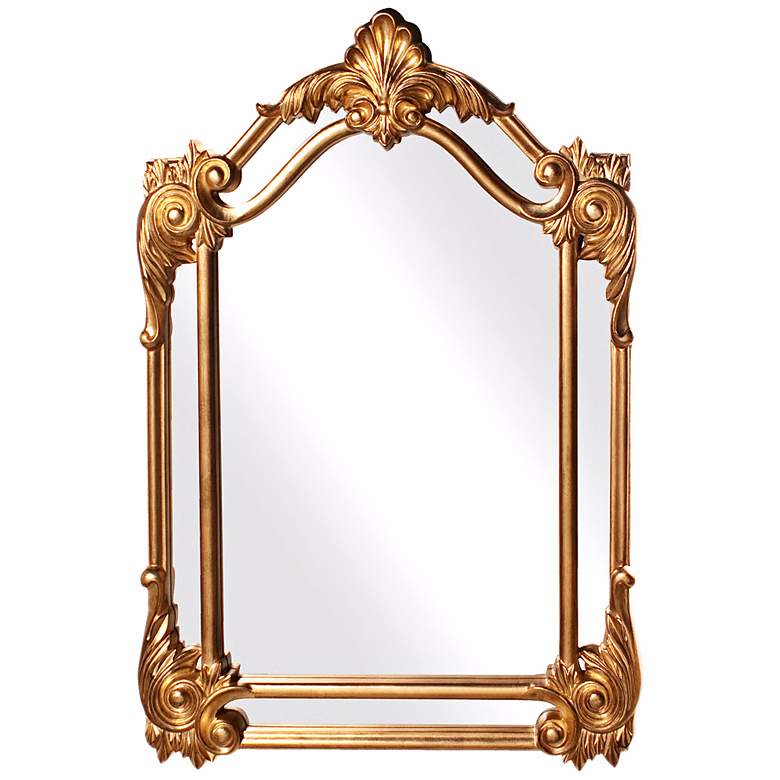 Image 1 Howard Elliott Cortland Gold 32" x 47" Wall Mirror