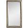 Howard Elliott Daniel 84" High Silver Leaf Floor Mirror