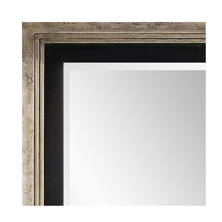 Image 2 Howard Elliott Dawson Antique Silver 38" x 86" Floor Mirror more views