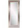 2_Howard Elliott Delano Silver Leaf 34" x 82" Floor Mirror