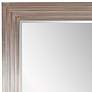 3_Howard Elliott Delano Silver Leaf 34" x 82" Floor Mirror more views