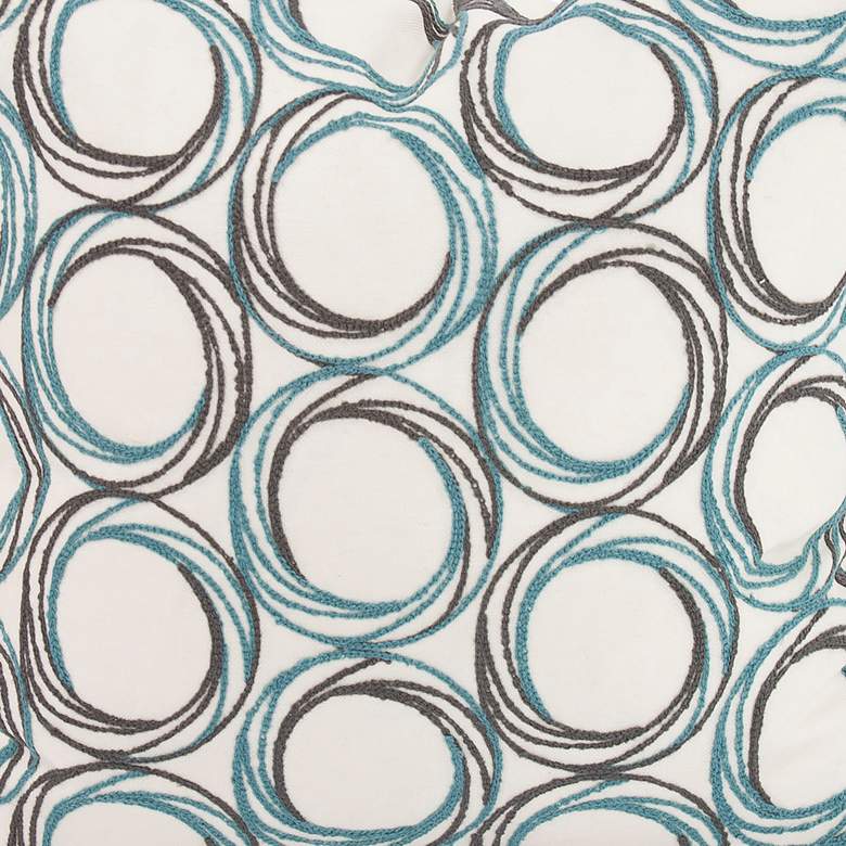Image 6 Howard Elliott Demo Indigo 24" Square Decorative Pillow more views