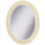 3_Howard Elliott Emma 25" x 33" Glossy White Oval Wall Mirror