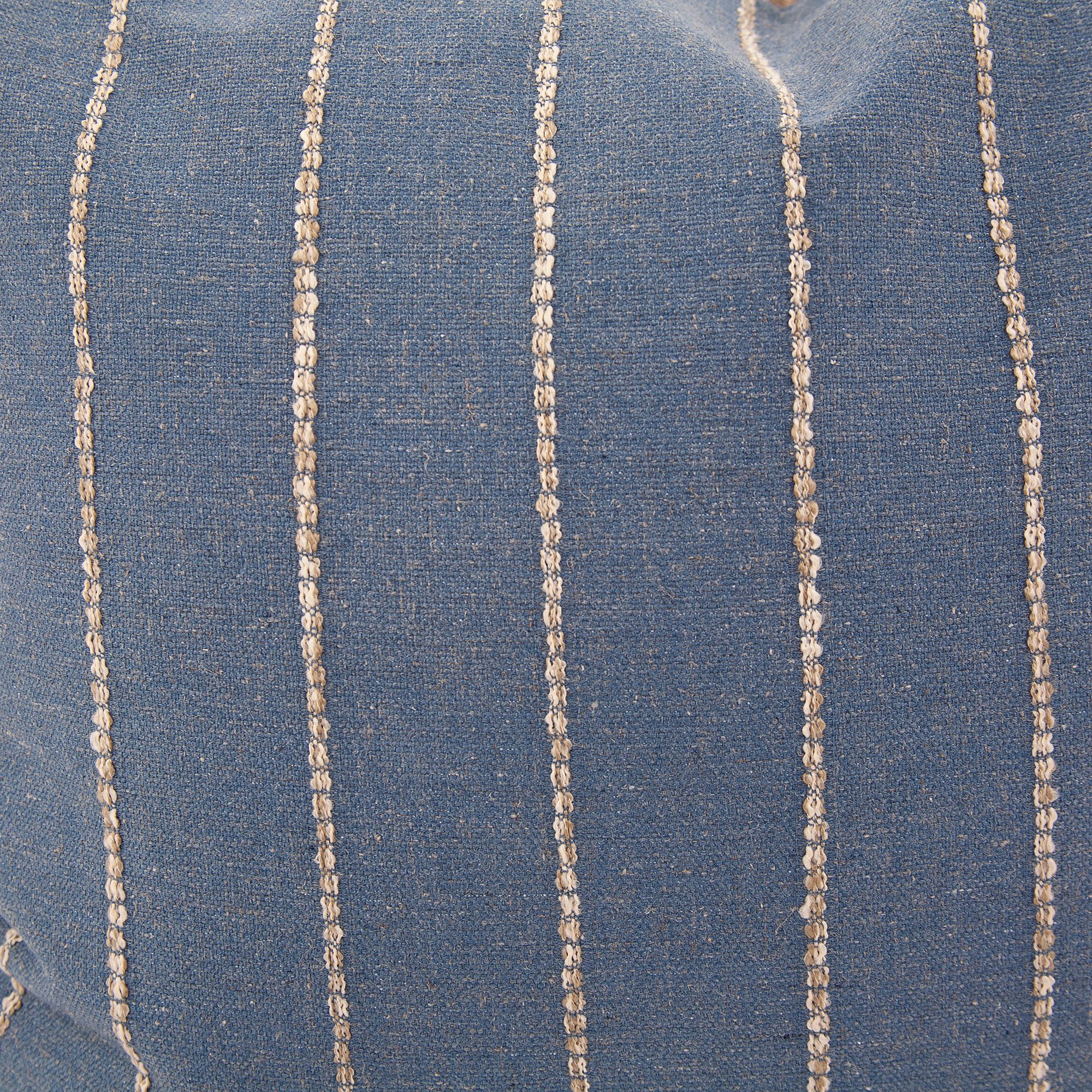 Image 6 Howard Elliott Evie Indigo 20" Square Decorative Pillow more views