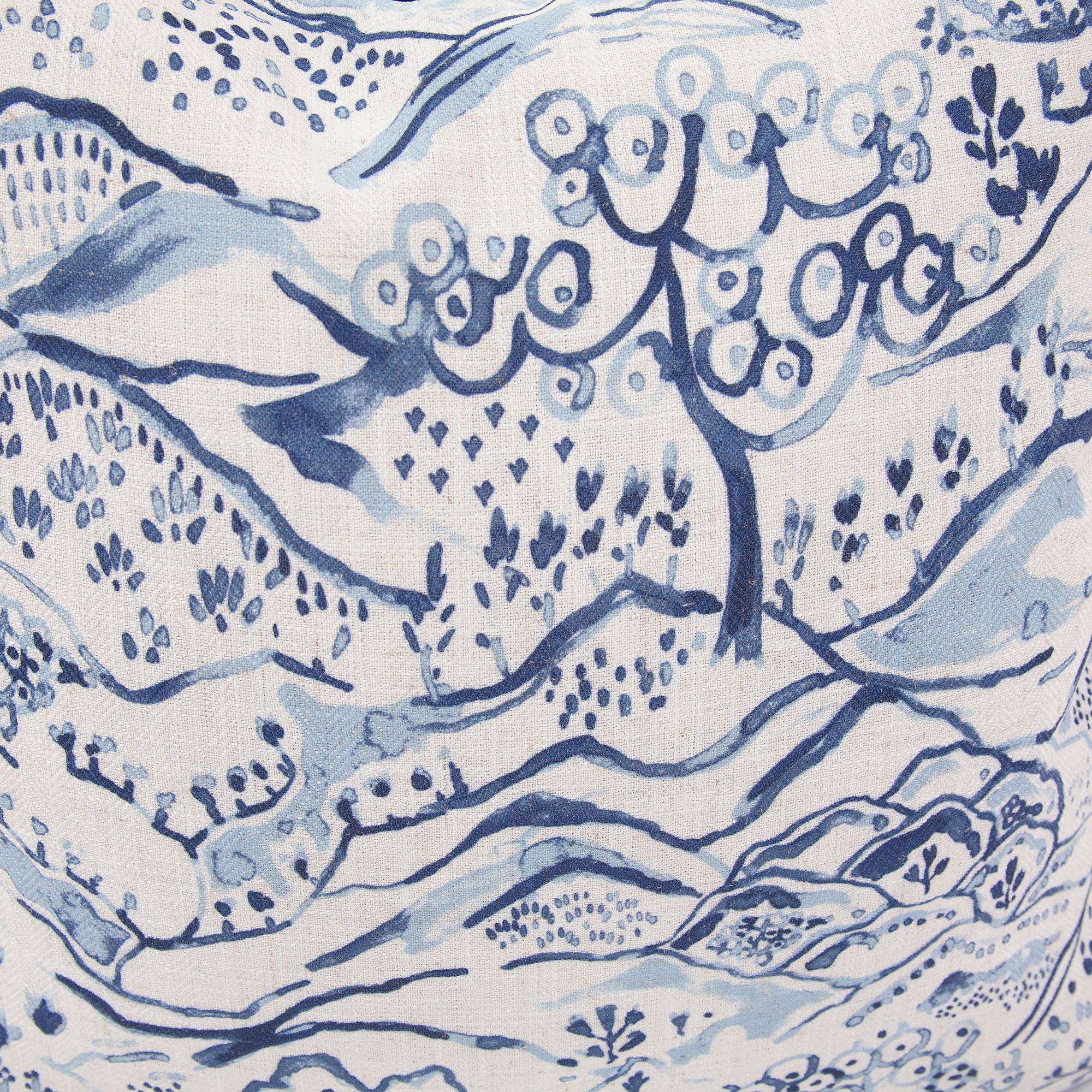 Image 6 Howard Elliott Fable Royal 20" Square Decorative Pillow more views
