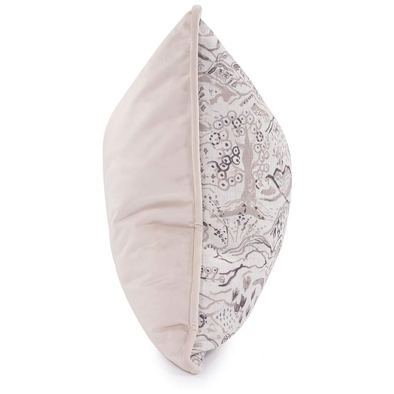 Image 3 Howard Elliott Fable Sand 24" Square Decorative Pillow more views