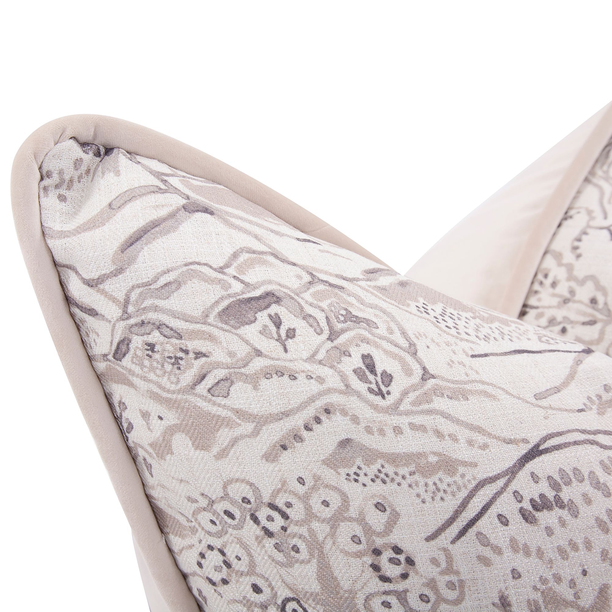 Image 4 Howard Elliott Fable Sand 24" Square Decorative Pillow more views