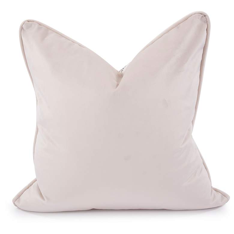 Image 7 Howard Elliott Fable Sand 24" Square Decorative Pillow more views
