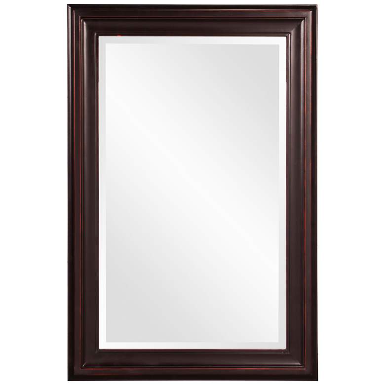Image 2 Howard Elliott George 24" x 36" Oil-Rubbed Bronze Wall Mirror
