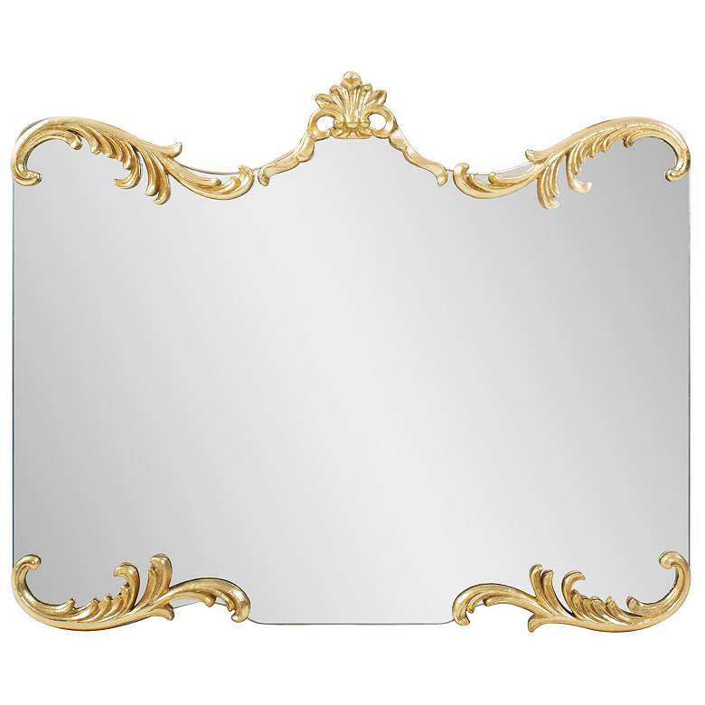 Image 1 Howard Elliott Gilded French Garland 31.5"x25.5" St. James Wall M