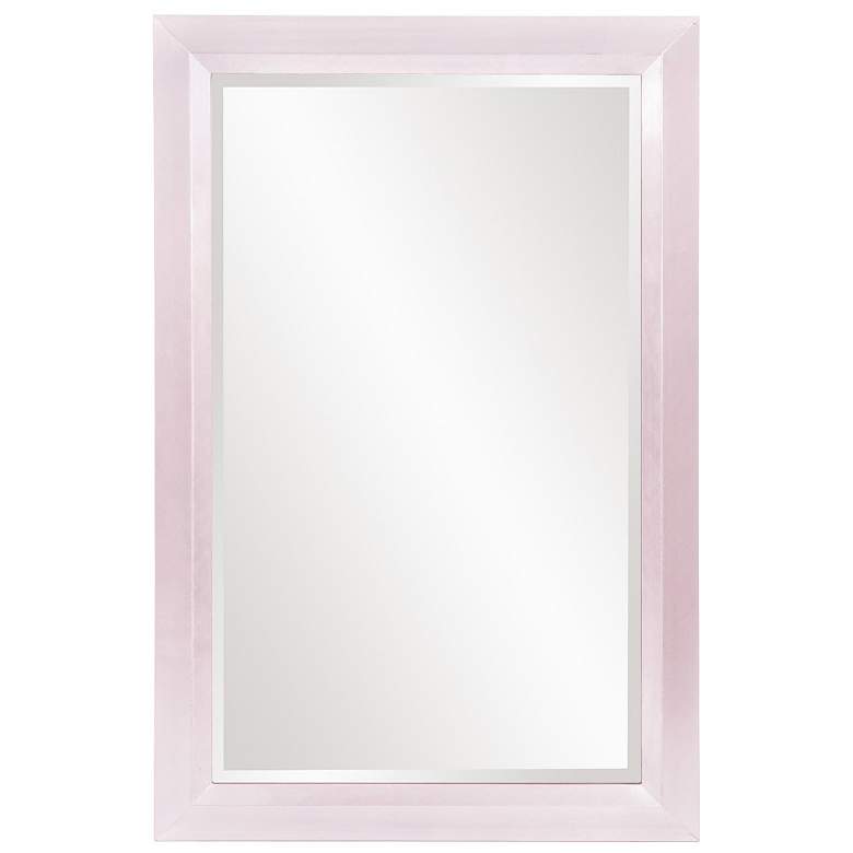 Image 1 Howard Elliott Glossy Lilac Rectangular 28"42" Wood Framed Avery