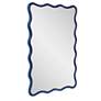 4_Howard Elliott Glossy Navy Rectangular 24"x36" Waved Edge Maya Mi more views