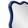 6_Howard Elliott Glossy Navy Rectangular 24"x36" Waved Edge Maya Mi more views