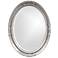 Howard Elliott Glossy Nicekl Oval Wood Framed 25"x33" Queen Ann M