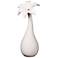 Howard Elliott Glossy White Ceramic Flower Vase III
