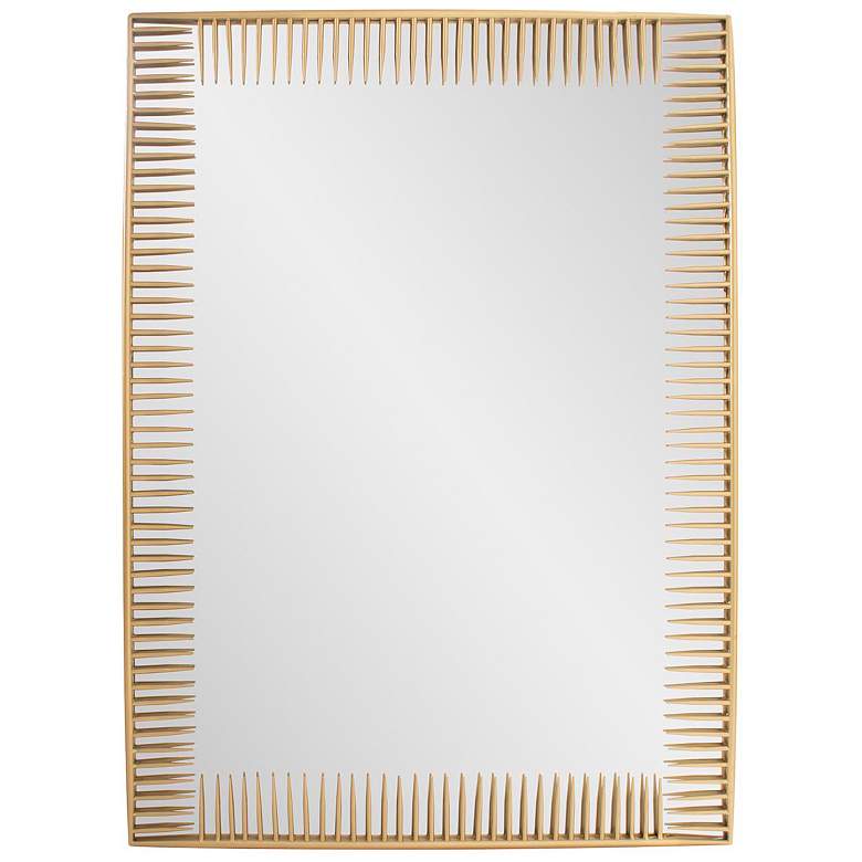 Image 2 Howard Elliott Gold Robin Baron Rectangular 36"x48" Metal Framed