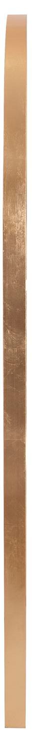 Howard Elliott Golden Klimt Oval 31.5"x48" Mirror with Asymmetric