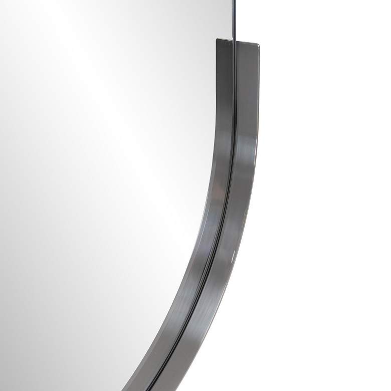 Image 6 Howard Elliott Gray Stainless Steel Framed 18"40" Dante Capsule M more views