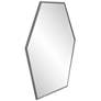6_Howard Elliott Hexad 30" x 30" Graphite Hexagonal Wall Mirror more views