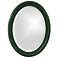 Howard Elliott Hunter Green Oval Wood Framed 25"x33" George Mirro