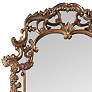 3_Howard Elliott Imperial 83" High Traditional Bronze Arch Top Mirror more views