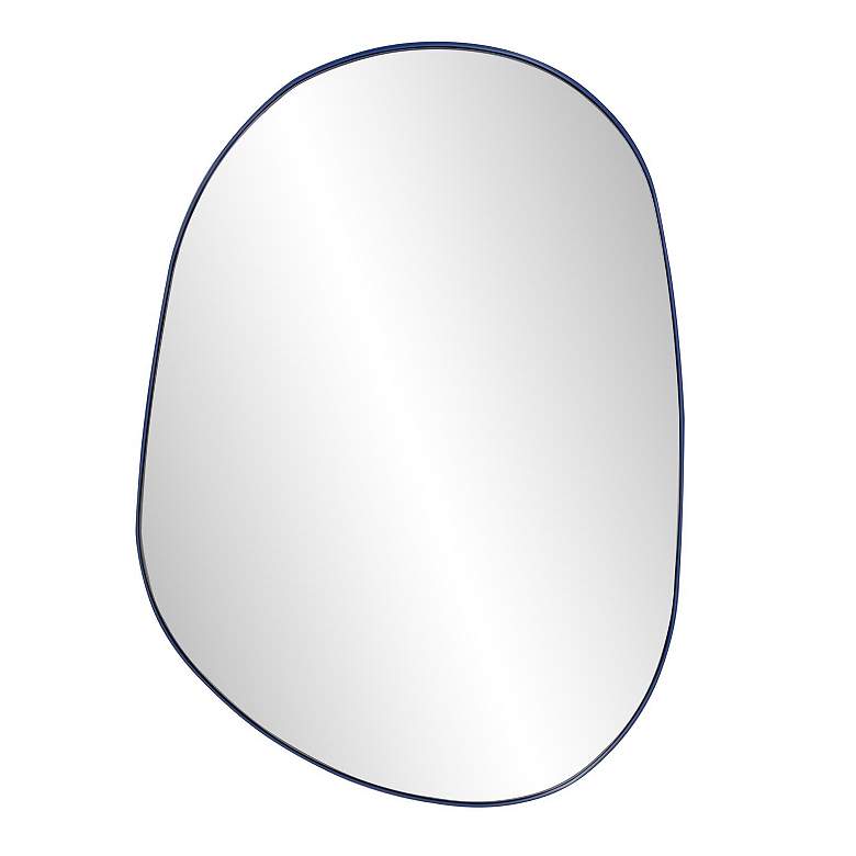 Image 3 Howard Elliott Klein Royal Blue 30" x 42" Wall Mirror more views