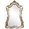 Howard Elliott Lorelei 89" Traditional Champagne Silver Leaf Mirror