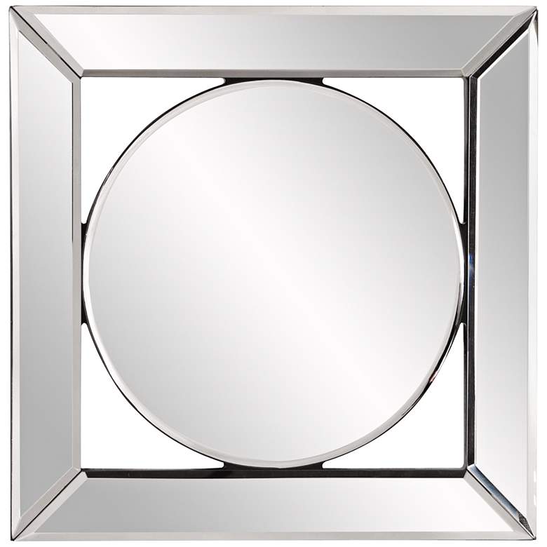 Image 1 Howard Elliott Lula Mirror Frame 12 inch Square Wall Mirror