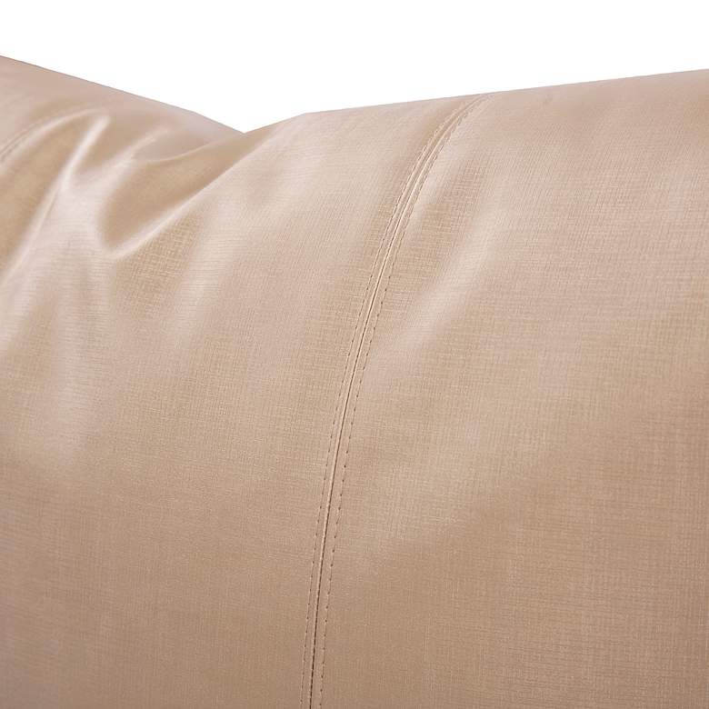 Image 4 Howard Elliott Luxe Gold 20" Square Decorative Pillow more views
