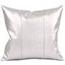 Howard Elliott Luxe Mercury 20" Square Decorative Pillow