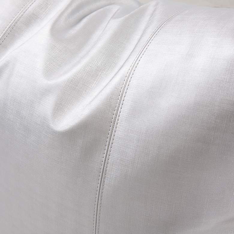 Image 4 Howard Elliott Luxe Mercury 20" Square Decorative Pillow more views