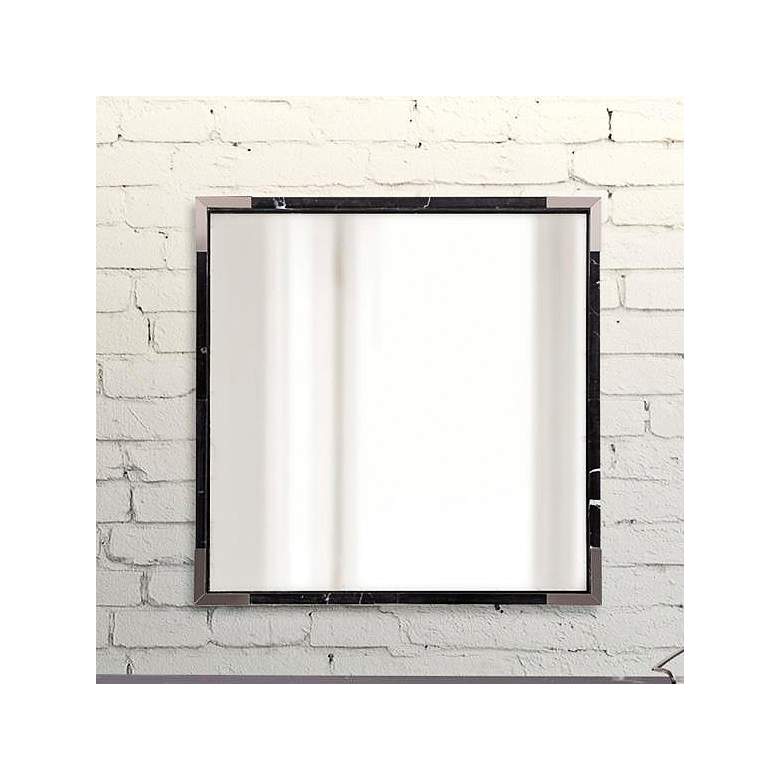 Image 1 Howard Elliott Marcel 23" Square Accent Wall Mirror