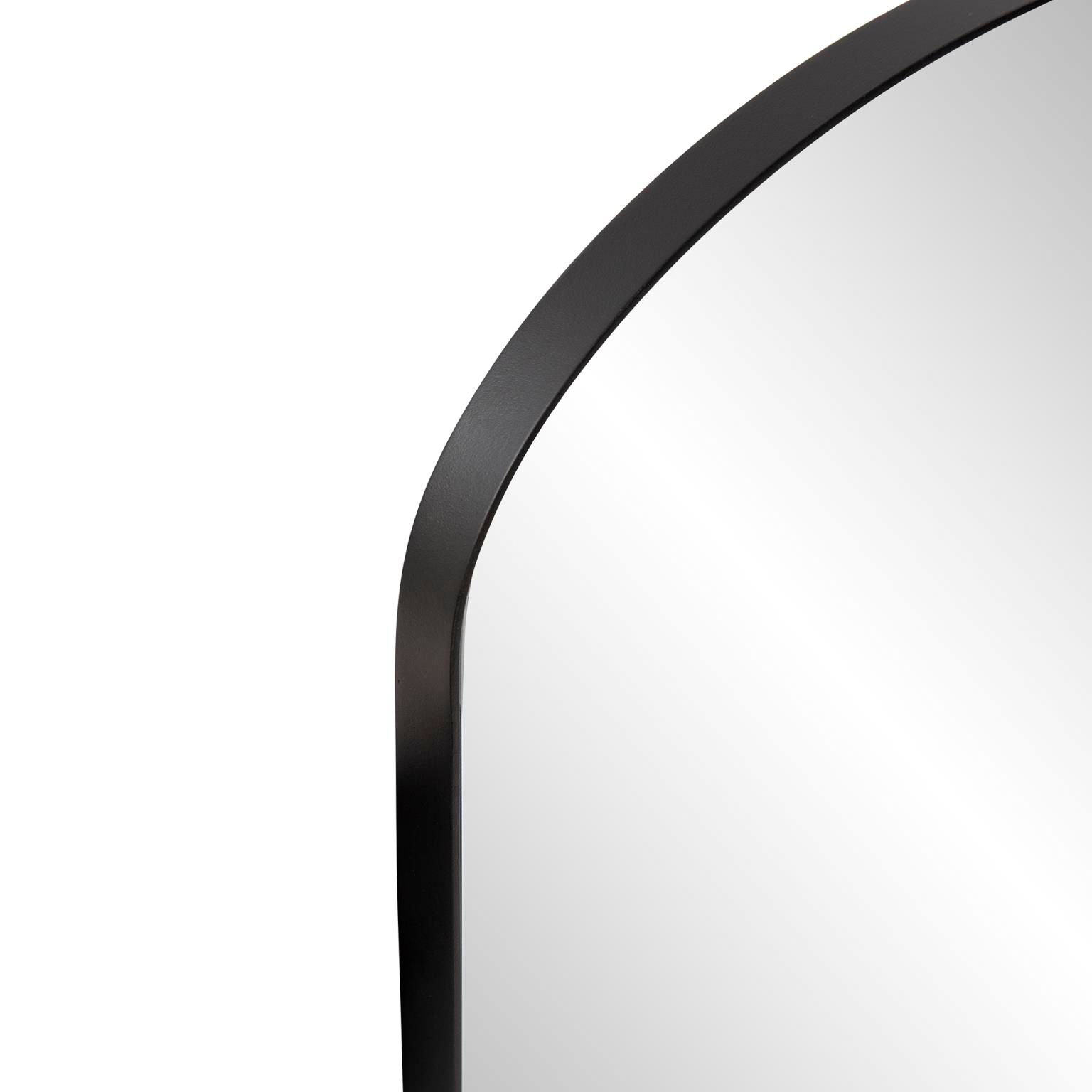 Image 7 Howard Elliott Matte Black Metal Framed 14"x42" Van Buren Capsule more views