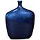 Howard Elliott Medium Cobalt Blue 12" High Vase