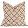 Howard Elliott Moroccan Gold 20" Square Decorative Pillow