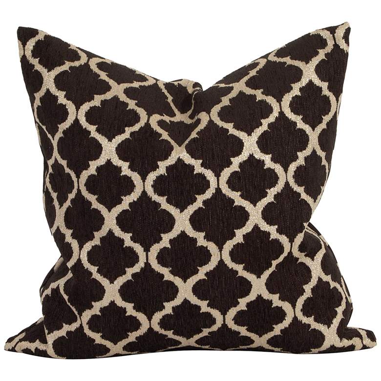 Image 2 Howard Elliott Moroccan Onyx 20 inch Square Decorative Pillow