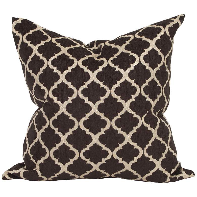Image 2 Howard Elliott Moroccan Onyx 24" Square Decorative Pillow