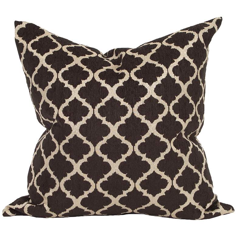 Image 2 Howard Elliott Moroccan Onyx 24 inch Square Decorative Pillow